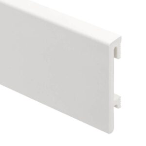 Listwa przypodłogowa PS Bravo 80 mm Biała 201