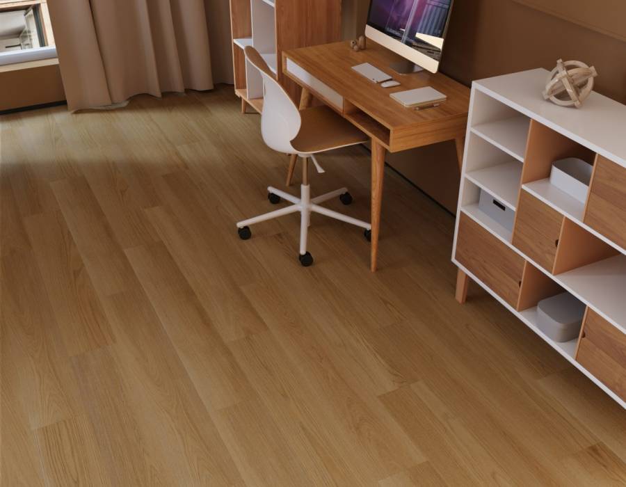 Panele winylowe ze zintegrowanym podkładem Dąb Pszeniczny DP3000020 Klasa 34 5.5 mm - obrazek 3